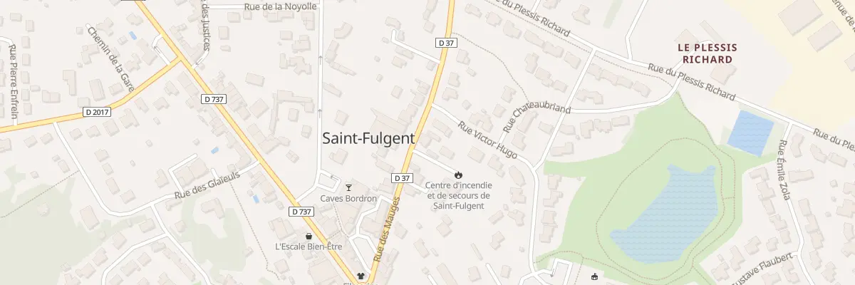 Plan du 13 Rue des mauges à Saint-Fulgent