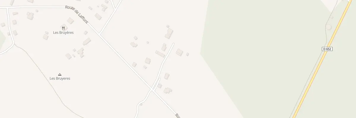 Plan du 426 Rte de Laffont à Sainte-Eulalie-en-Born