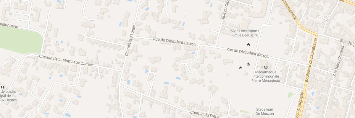 Plan du 6 Rue louison bobet à Luçon