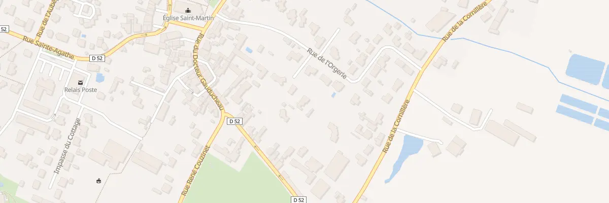 Plan du 190 Rue de l’orgerie à Saint-Martin-des-Noyers