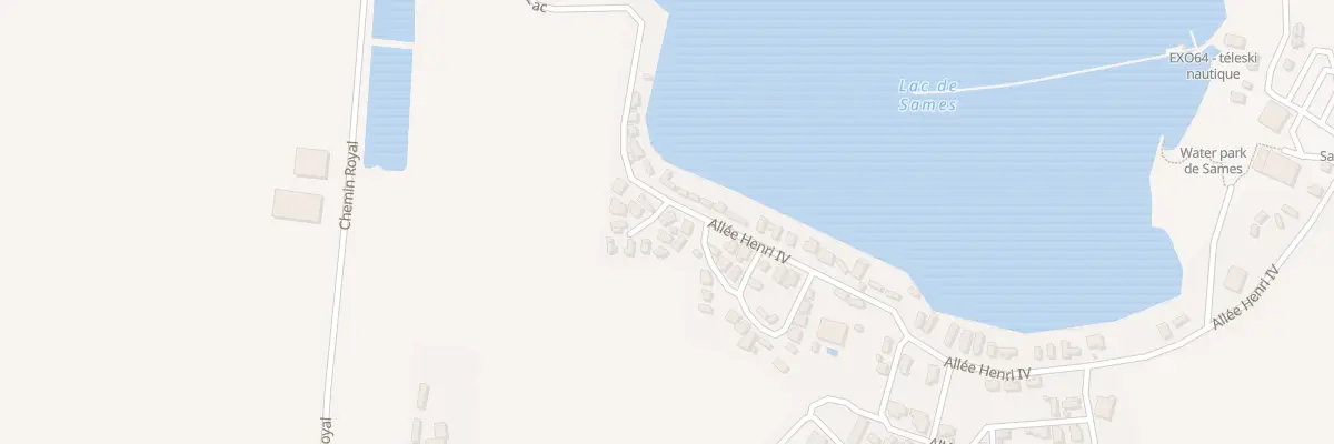 Plan du 8034 Moura à Sames