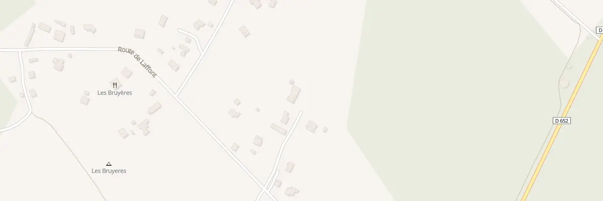 Plan du 428 Rte de Laffont à Sainte-Eulalie-en-Born