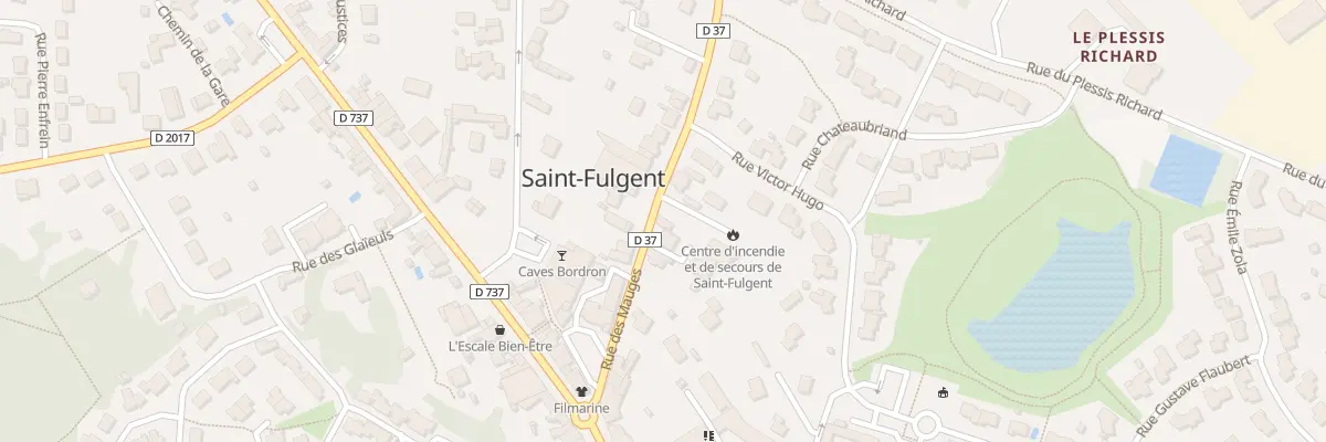 Plan du 13B Rue des mauges à Saint-Fulgent