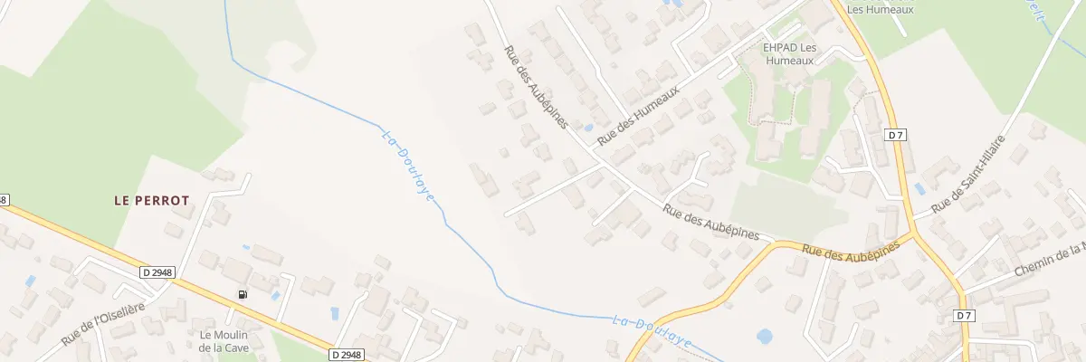 Plan du 19T Rue des Aubépines à Bournezeau