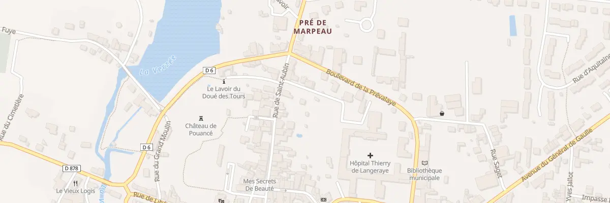 Plan du 30 Rue de Saint Aubin à Ombrée d’Anjou