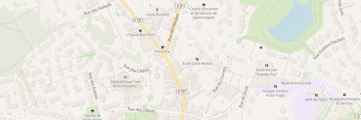 Plan du 55 Rue nationale à Saint-Fulgent