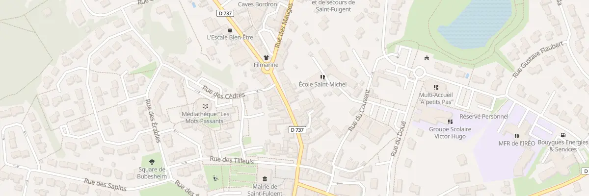 Plan du 47 Rue nationale à Saint-Fulgent