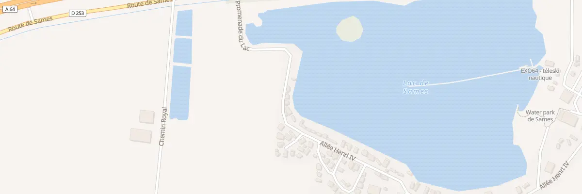 Plan du 8022 Moura à Sames