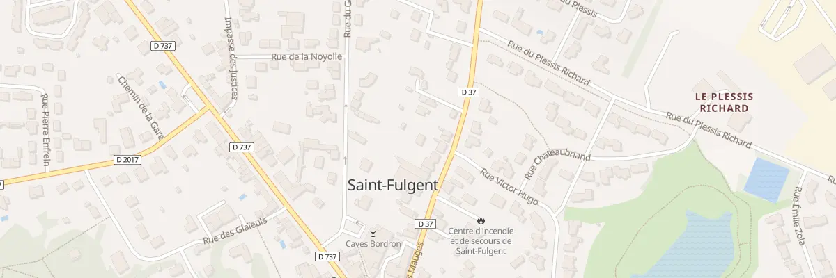 Plan du 12B Rue des mauges à Saint-Fulgent