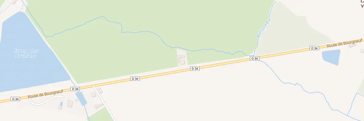 Plan du 9833 Rte de Bourgneuf à Vitré