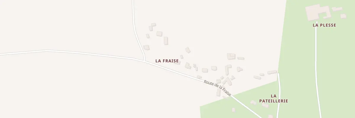 Plan du 5 Route de la Fraise à Availles-sur-Seiche