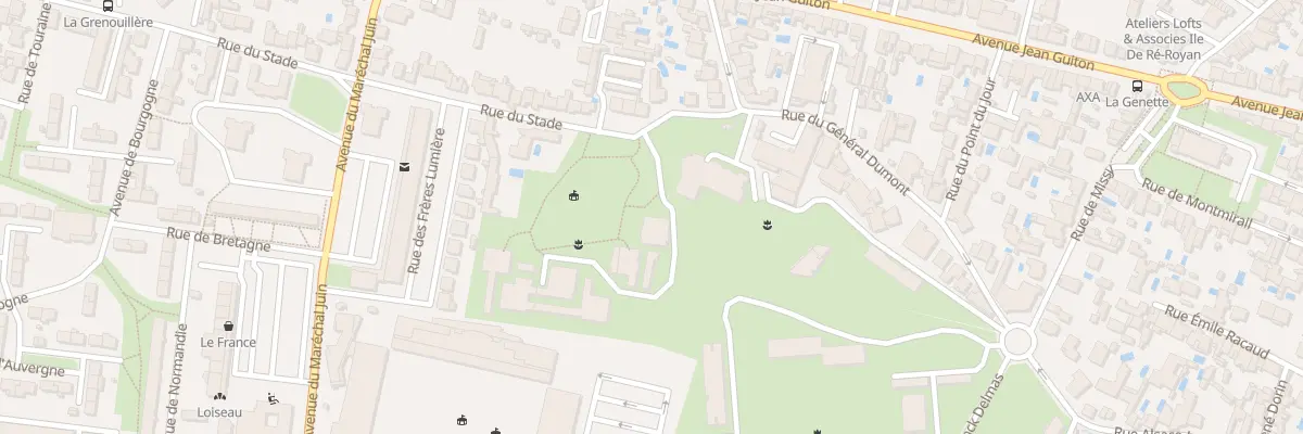 Plan du 7 Rue du Stade à La Rochelle