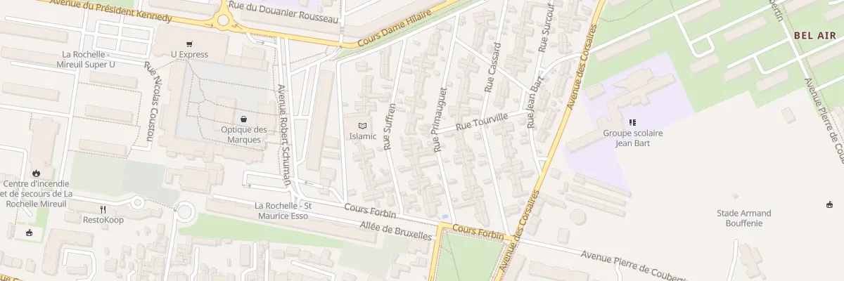 Plan du 15 Rue Primauguet à La Rochelle