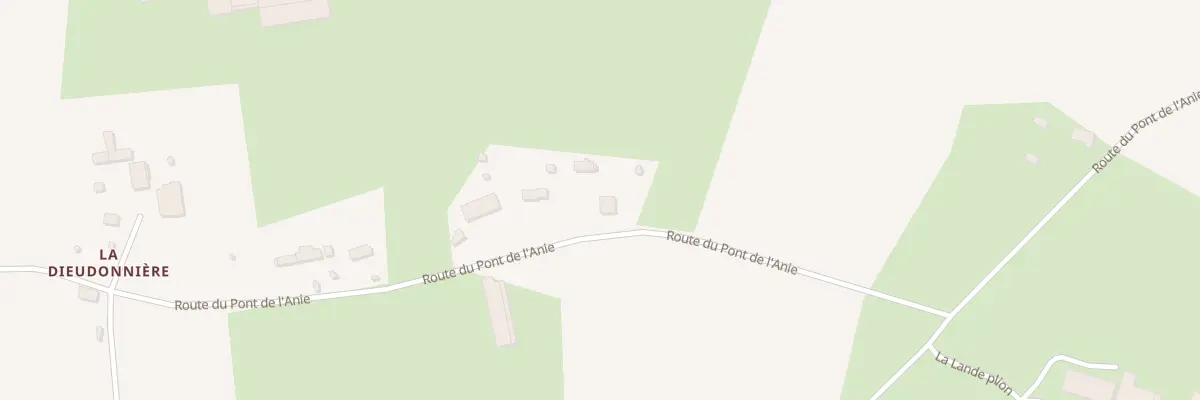 Plan du 17 Rte du Pont de l’Anie Biards à Isigny-le-Buat