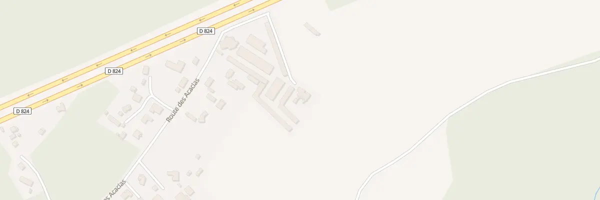 Plan du 1347 Rte des Acacias à Rivière-Saas-et-Gourby