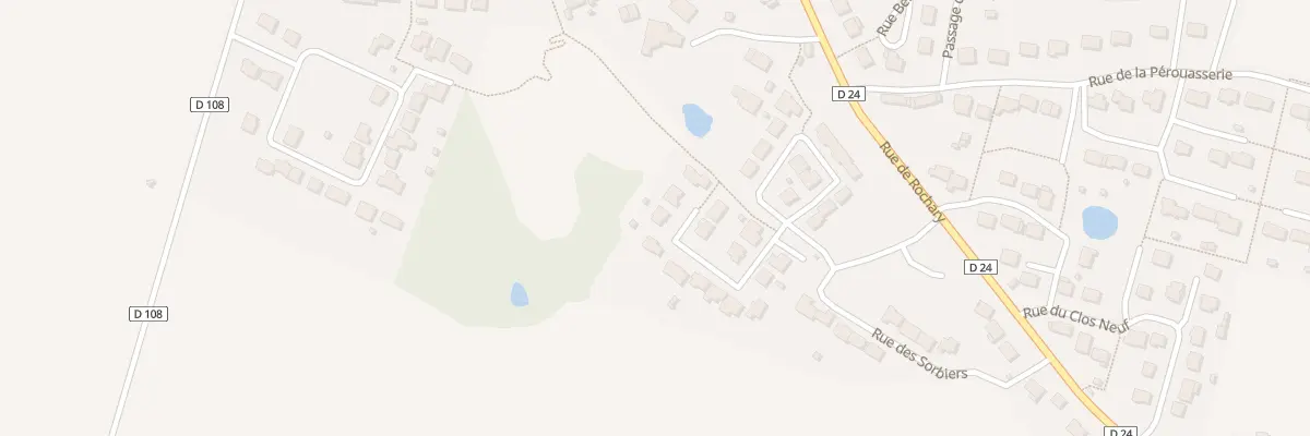 Plan du 17 Rue des Chenes à Châtillon-en-Vendelais