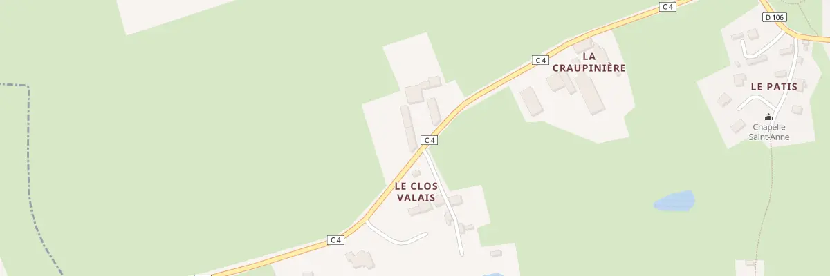 Plan du 10 Le Clos Valais à La Selle-Guerchaise