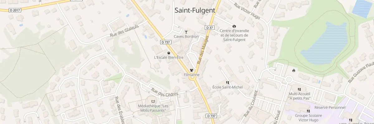 Plan du 65 Rue nationale à Saint-Fulgent