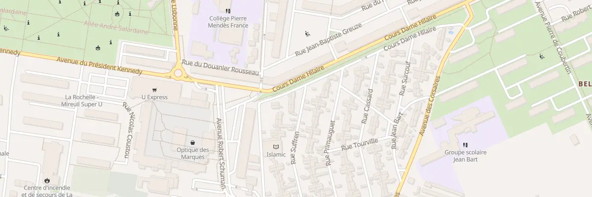 Plan du 27 Rue Suffren à La Rochelle