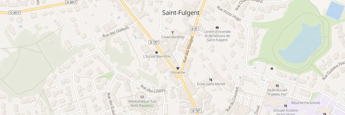 Plan du 67 Rue nationale à Saint-Fulgent