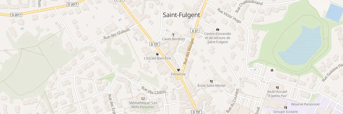 Plan du 69 Rue nationale à Saint-Fulgent