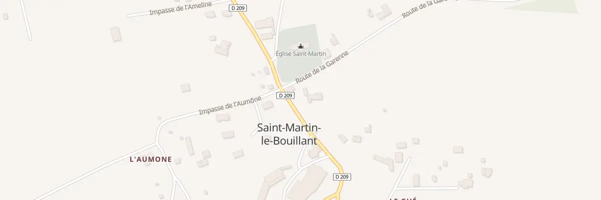 Plan du 5156 Le Bourg à Saint-Martin-le-Bouillant