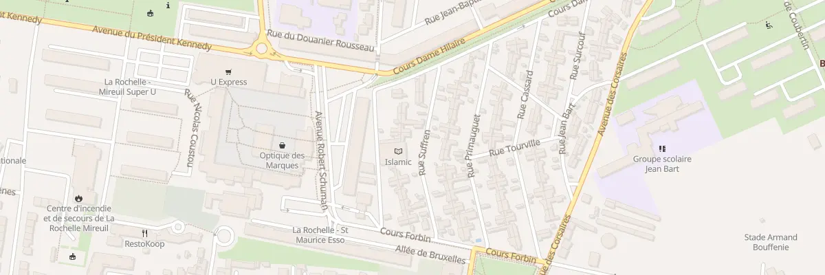 Plan du 17 Rue Suffren à La Rochelle