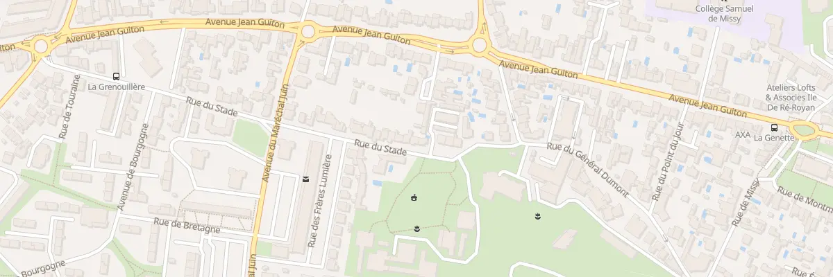 Plan du 20 Rue du Stade à La Rochelle