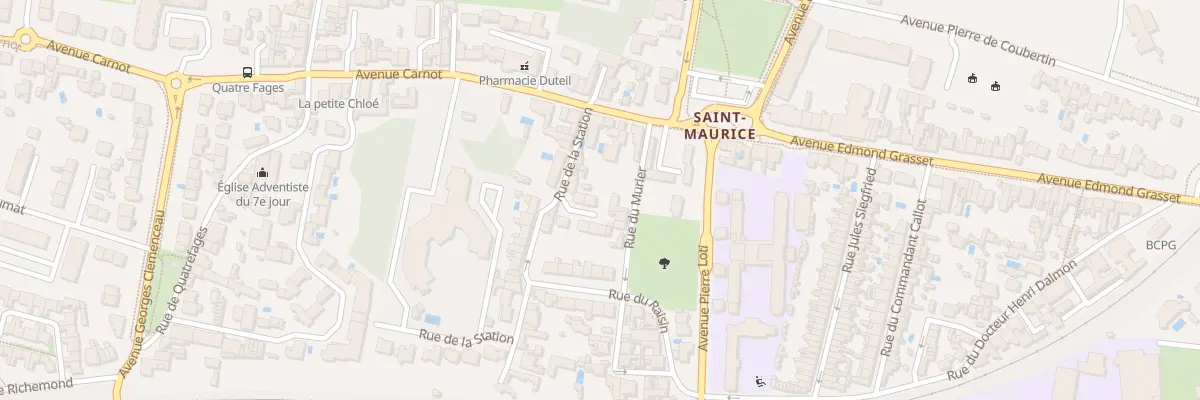 Plan du 11B Rue de la Station à La Rochelle
