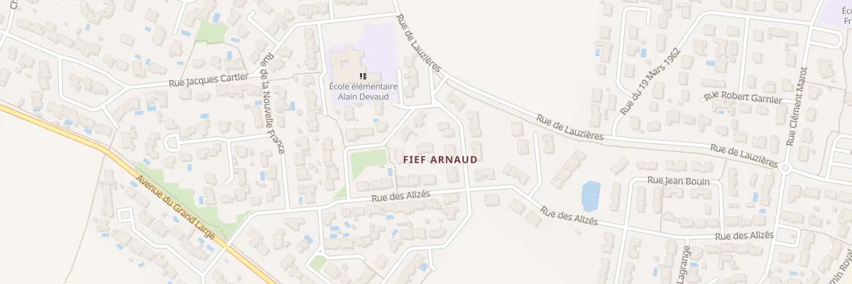 Plan du 3 Rue Samuel Champlain à Nieul-sur-Mer