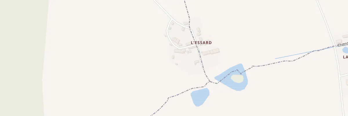 Plan du 4626 Lessard à Rannée
