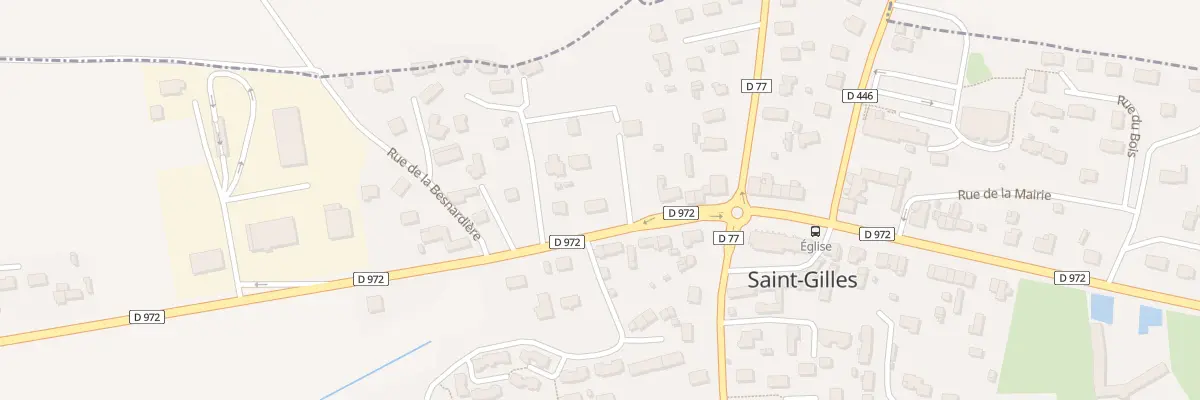 Plan du 14 Rue de la Mer à Saint-Gilles