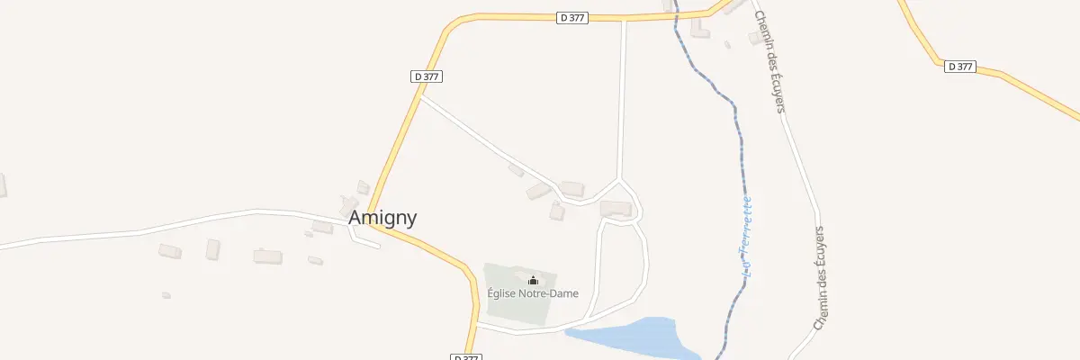 Plan du 14 Le Moulin à Amigny