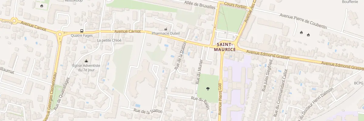 Plan du 9 Rue de la Station à La Rochelle