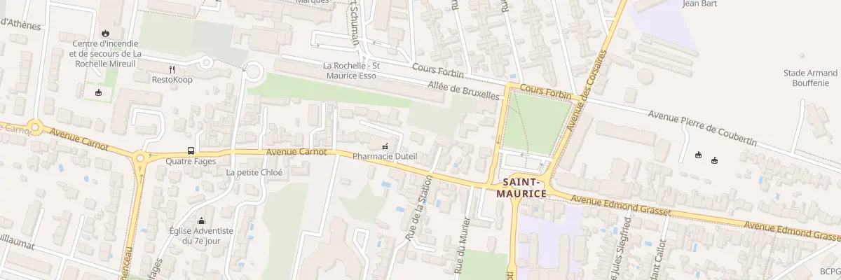 Plan du 160 Av Carnot à La Rochelle