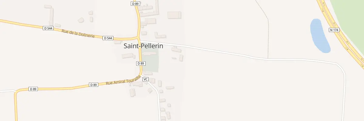 Plan du 24 Rue Amiral Touraille -St Pelle à Carentan-les-Marais