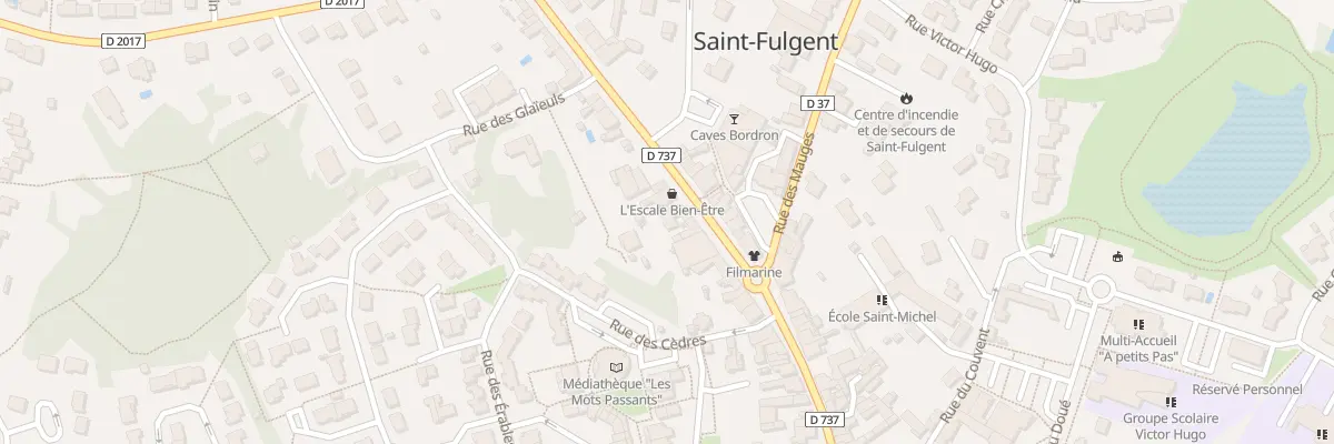 Plan du 66 Rue nationale à Saint-Fulgent