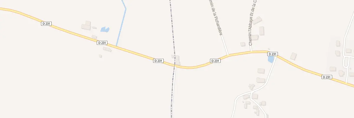 Plan du 497 Rte de Senonnes à Saint-Erblon
