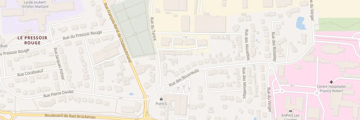 Plan du 98 Rue du Tertre à Ancenis-Saint-Géréon