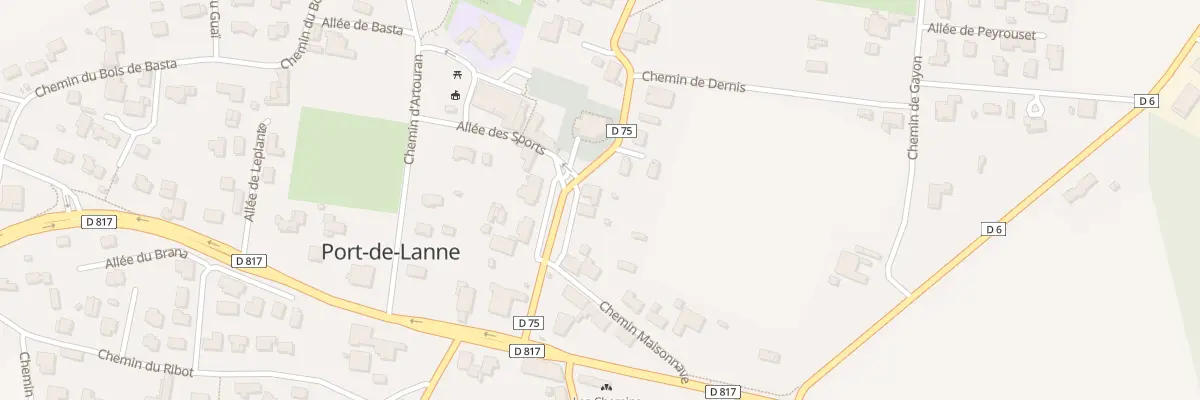Plan du 47 Pl de la Liberté à Port-de-Lanne