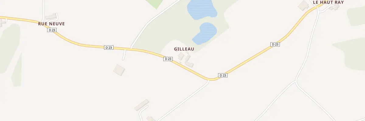 Plan du 5048 Gilleau à Parcé