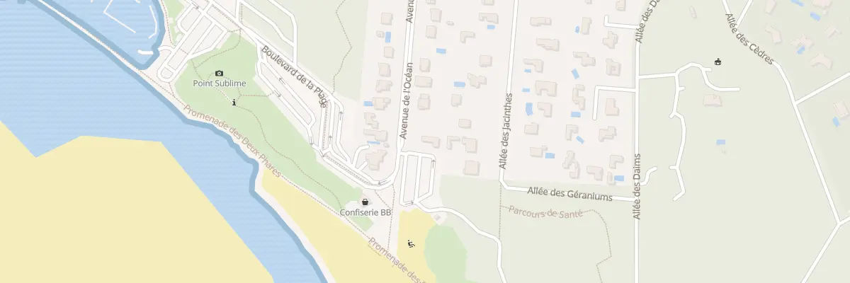 Plan du 69 Av de l’Ocean aux Mathes