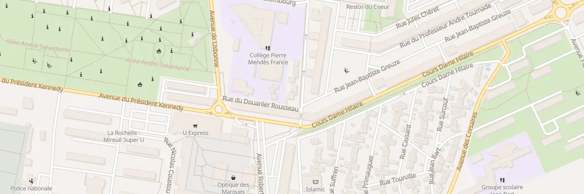 Plan du 9 Av Grandes Varennes à La Rochelle