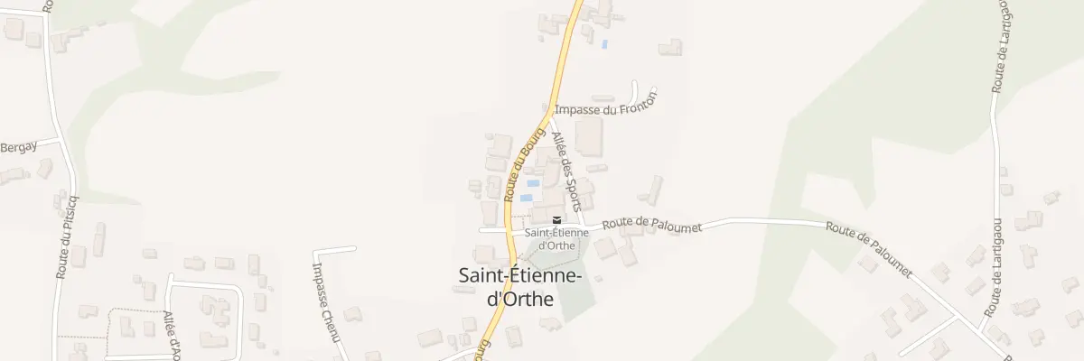 Plan du 77 All des Sports à Saint-Étienne-d’Orthe