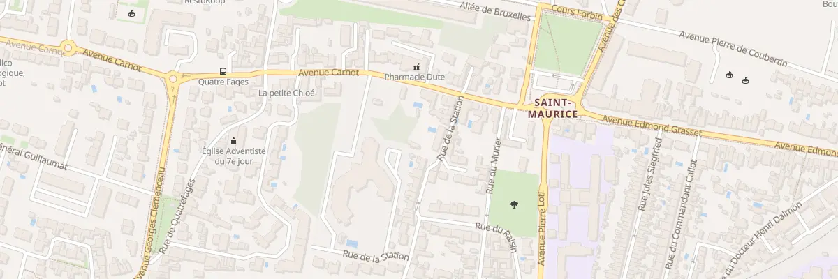 Plan du 14 Rue de la Station à La Rochelle