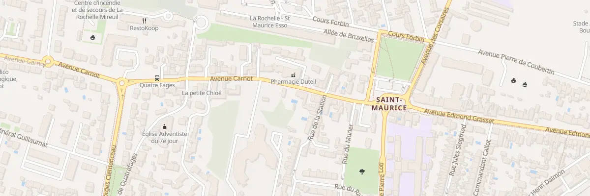 Plan du 169 Av Carnot à La Rochelle