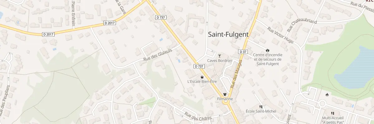 Plan du 72 Rue nationale à Saint-Fulgent
