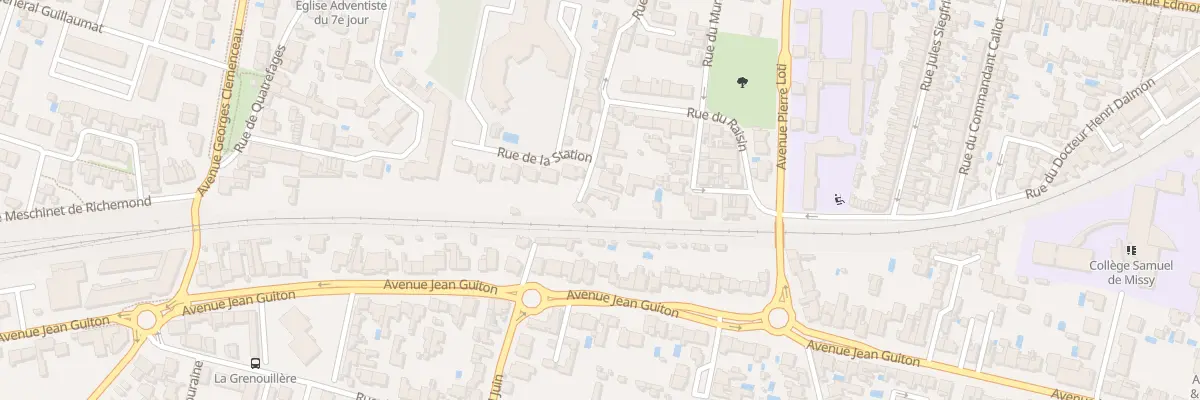 Plan du 33 Rue de la Station à La Rochelle
