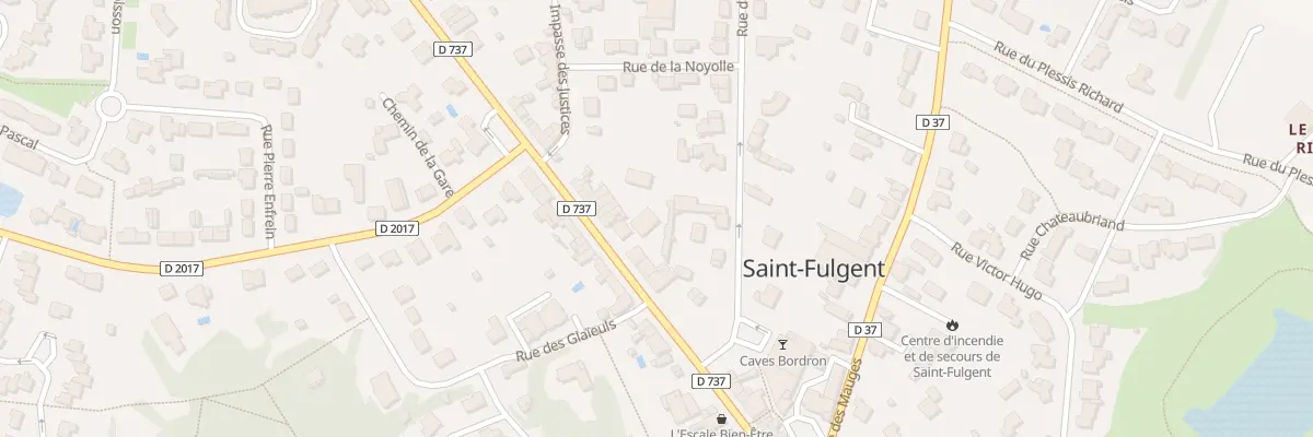 Plan du 87 Rue nationale à Saint-Fulgent