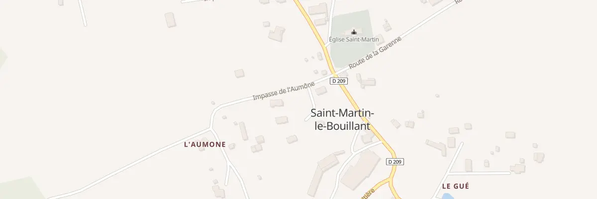 Plan du 5196 L’Aumone à Saint-Martin-le-Bouillant